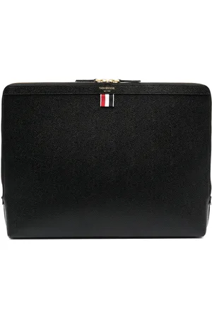 Thom Browne Rugzak van bewerkt leer