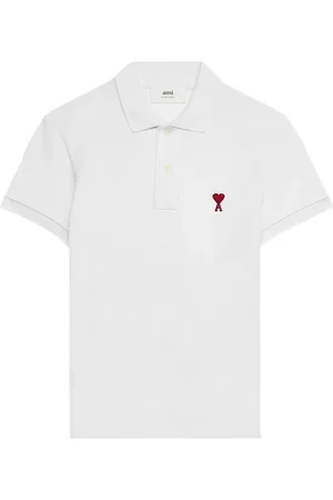 Ami Poloshirt van biologisch katoen met logo