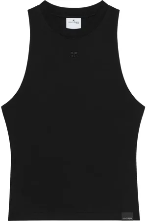 Courrèges Tanktop met applicatie