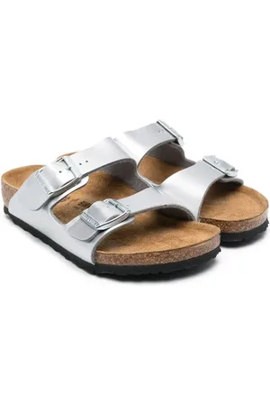 Birkenstock Arizona sandalen met metallic