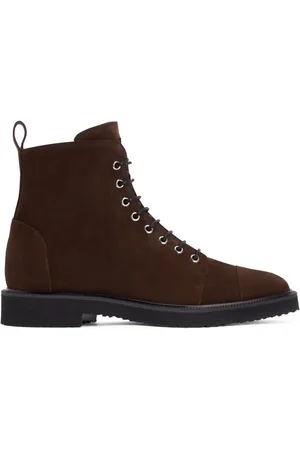 Giuseppe Zanotti Suède enkellaarzen