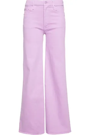 Mother The Roller Fray flared jeans