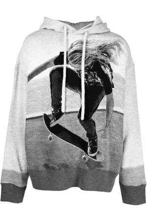 Palm Angels Hoodie met skaterprint