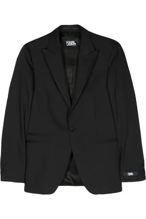 Karl Lagerfeld Blazer met enkele rij knopen