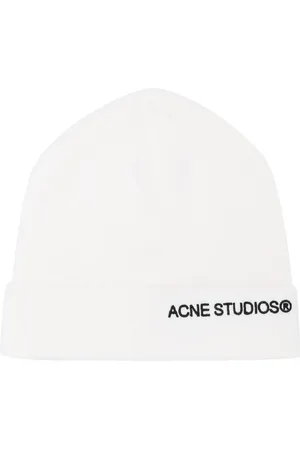 Acne Studios Ribgebreide muts