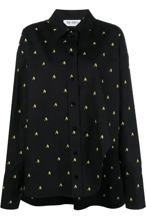 The Attico Blouse met logoprint