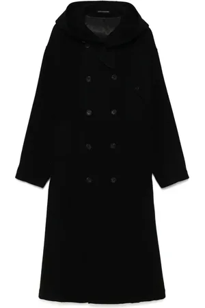YOHJI YAMAMOTO Jas met dubbele rij knopen