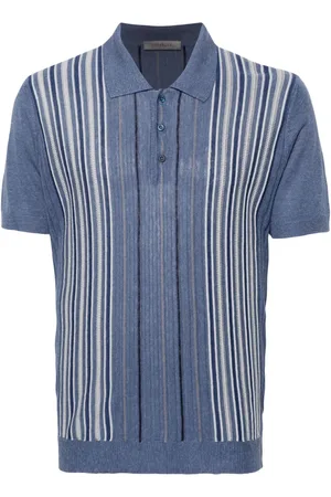 corneliani Gestreept poloshirt