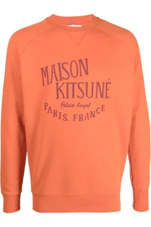 Maison Kitsuné Sweater met logoprint