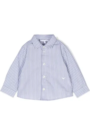 Emporio Armani Gestreept katoenen shirt