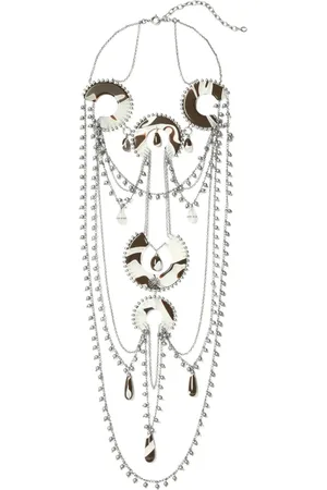 Tory Burch Kralenhalsketting van hars