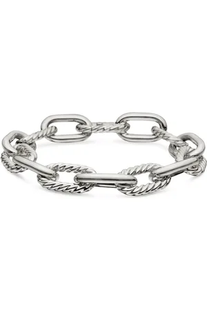 David Yurman Sterling zilveren DY Madison schakelarmband (11mm)