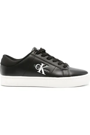 Calvin Klein Leren sneakers met logo