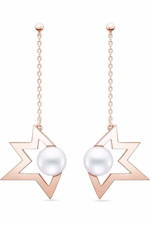 Tasaki Comet Plus 18kt roségouden oorbellen