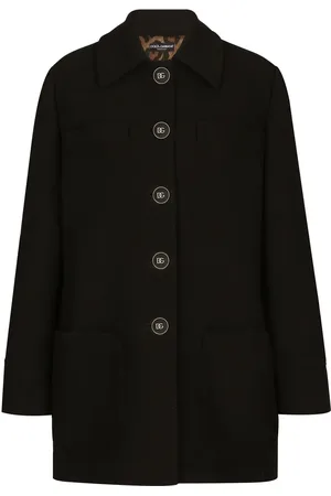 Dolce & Gabbana Crêpe sailorjas met knoop