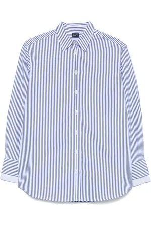 FAY Gestreept katoenen blouse