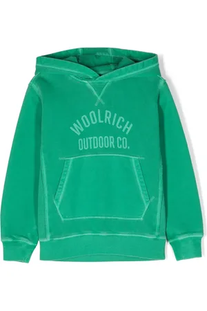 Woolrich Hoodie met logoprint