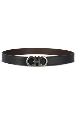 Salvatore Ferragamo Leren riem