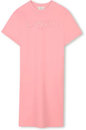 Lanvin Jurk met logopatch