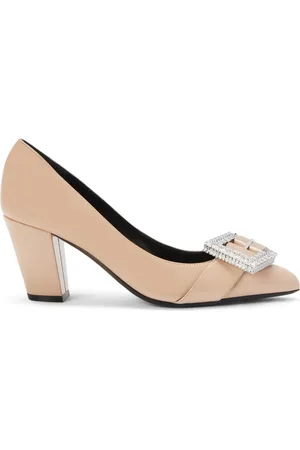 Giuseppe Zanotti Miss Buckle 70 mm leren pumps