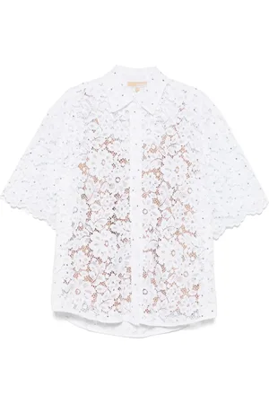 Michael Kors Kanten blouse met studs