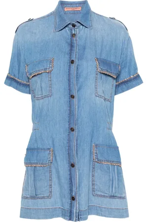 ERMANNO SCERVINO Blouse met ketting afwerking