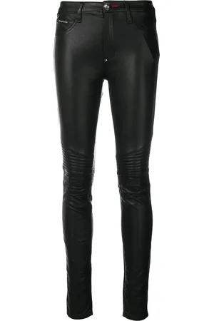 Philipp Plein Skinny broek van imitatieleer