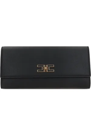 Elisabetta Franchi Leren clutch