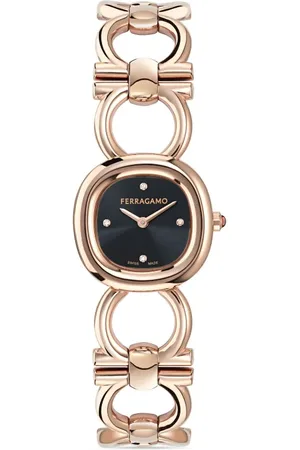 Salvatore Ferragamo Double Gancini Jewel 25mm horloge