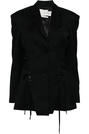 Feng Chen Wang Blazer met strikdetail