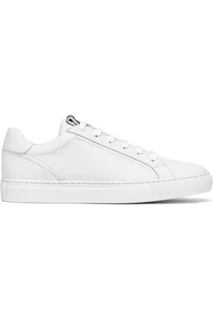 Brunello Cucinelli Leren sneakers met monili detail