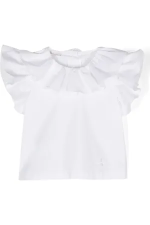 Le Bebé Enfant Shirt met ruches
