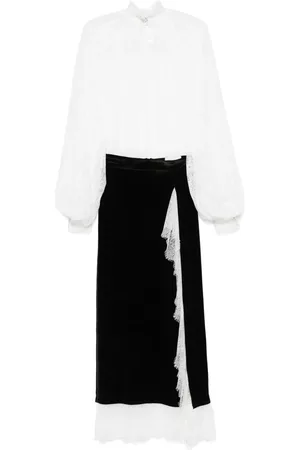 Ana Radu Top en rok met kanten detail