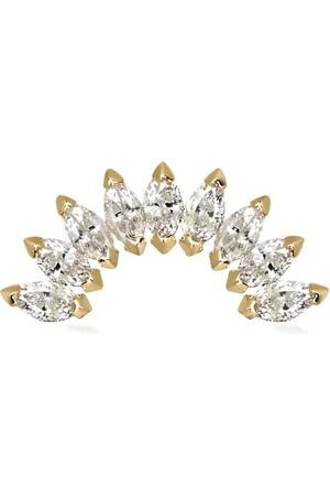 Lark & Berry 14kt oorbellen met diamant