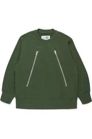 Maison Margiela Katoenen sweater met rits