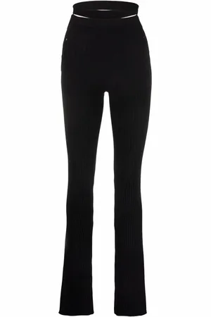 ANDREADAMO Ribgebreide broek