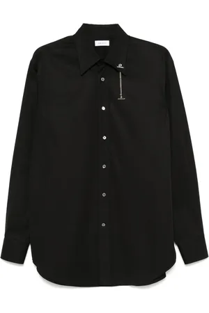 Alexander McQueen Overhemd met gekruiste ketting