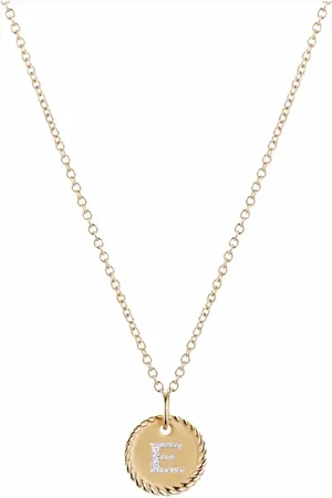 David Yurman 18kt geelgouden halsketting