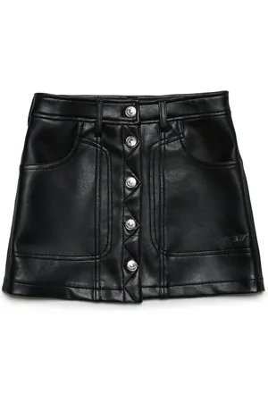 Diesel Gambra rok met logoplakkaat
