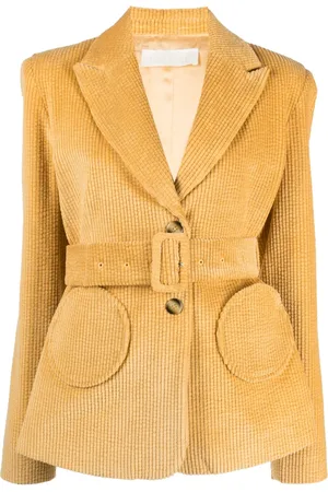 Destree Andy ribfluwelen blazer