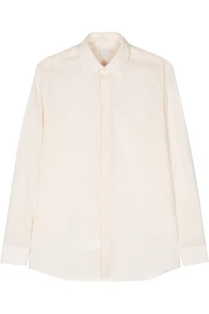 CARUSO Popeline tencel overhemd
