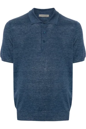 corneliani Poloshirt met jacquard