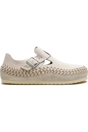 Birkenstock X Kith London gevlochten "Birch" klompen