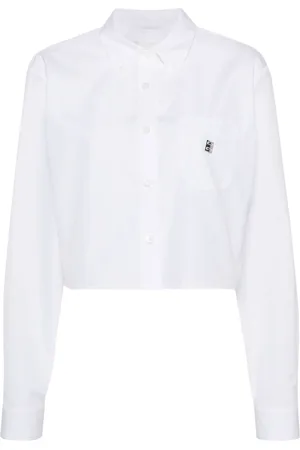 Givenchy Overhemd met logoplakkaat