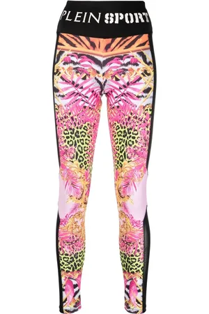 Philipp Plein Legging met bloemenprint