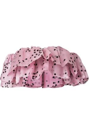 Bambah Double ruffle top