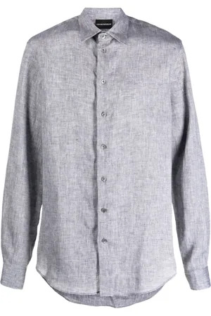Emporio Armani Linnen overhemd