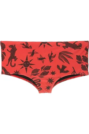 Lygia & Nanny Zwembroek met print