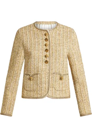 Etro Bouclé jack met logo