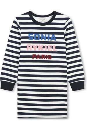 Sonia Rykiel Enfant Jurk met geborduurd logo
